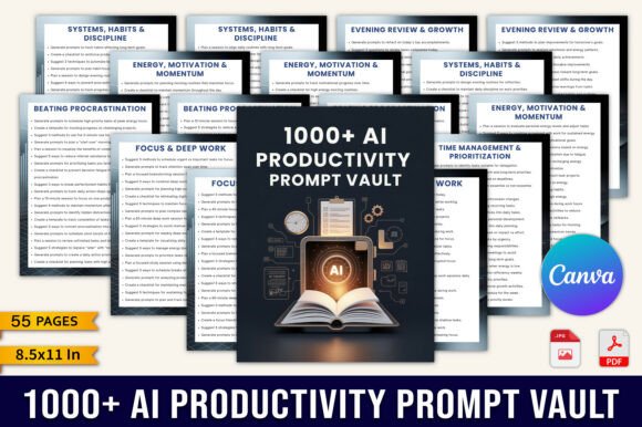 1000 AI Productivity Prompt Vault