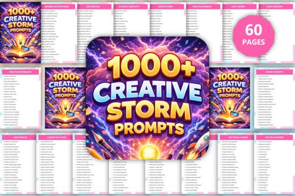 1000 Creative Storm Prompts: A Practical Tool for Consistent Creative Output