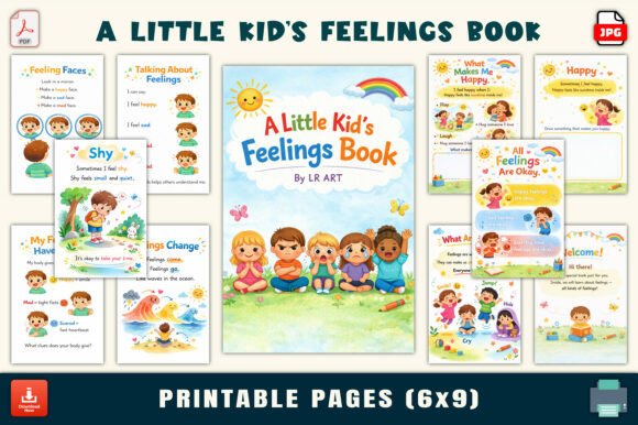A Little Kid's Feelings Book: A Gentle Guide