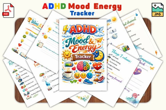 ADHD Mood Energy Tracker: A Gentle Path to Understanding Your Brain’s Rhythms