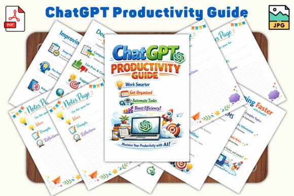 ChatGPT Productivity Guide: Work Smarter, Save Time, and Get More Done with AI