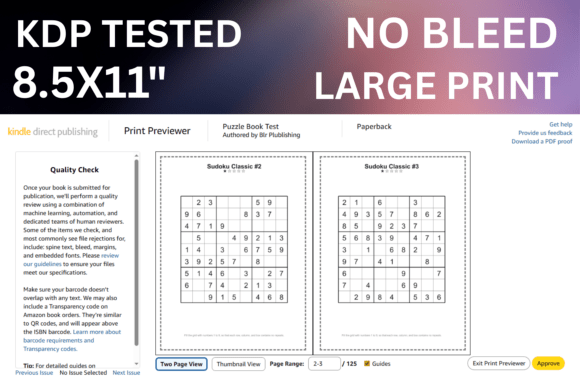 Easy Sudoku Vol 1 – KDP Interior: A Strategic Asset for Puzzle Publishers