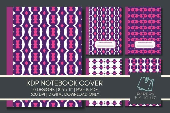 Evaluating the Pink Purple KDP Notebook Cover Bundle for Self-Publishers