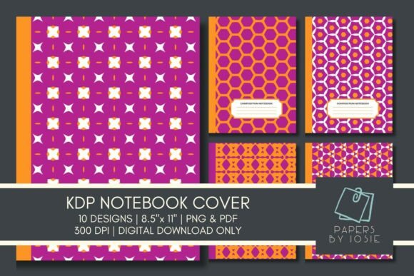 How the Purple Orange KDP Notebook Cover Transforms Your Publishing Portfolio