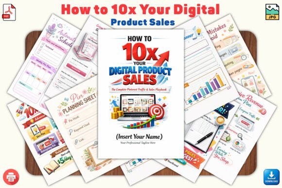 How to 10x Your Digital Product Sales with Practical Tools Like the My School Log Book
