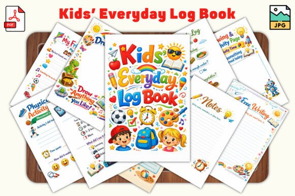 Kids' Everyday Log Book