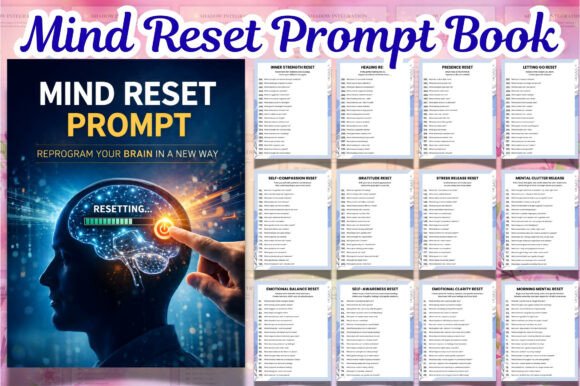 Mind Reset Prompt Book: A Gentle Path to Mental Clarity and Inner Calm