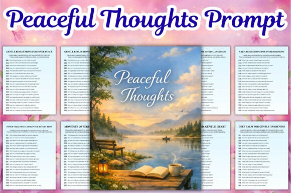 Peaceful Thoughts Prompts: A Guide to Calm Reflection and Mindful Living