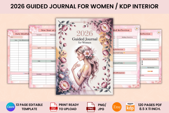 The 2026 Guided Journal for Women: Your Roadmap to Reflection, Growth, and a Mindful Year
