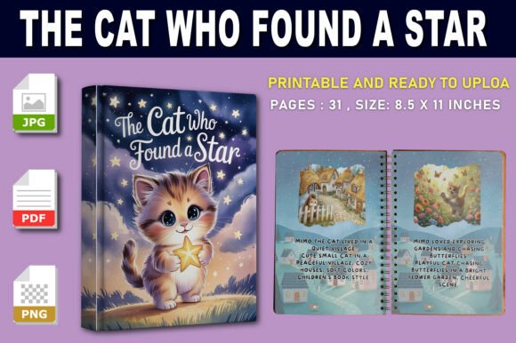 The Cat Who Found a Star: A Heartwarming Bedtime Story