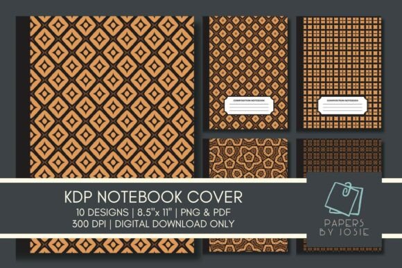 The Ultimate Guide to Brown Geometric KDP Notebook Covers and Composition Notebook Designs for Your KDP Business