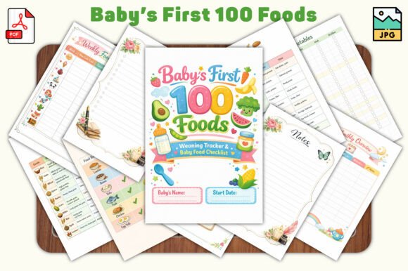 Tracking Baby's First 100 Foods: A Practical Guide for Parents and Caregivers